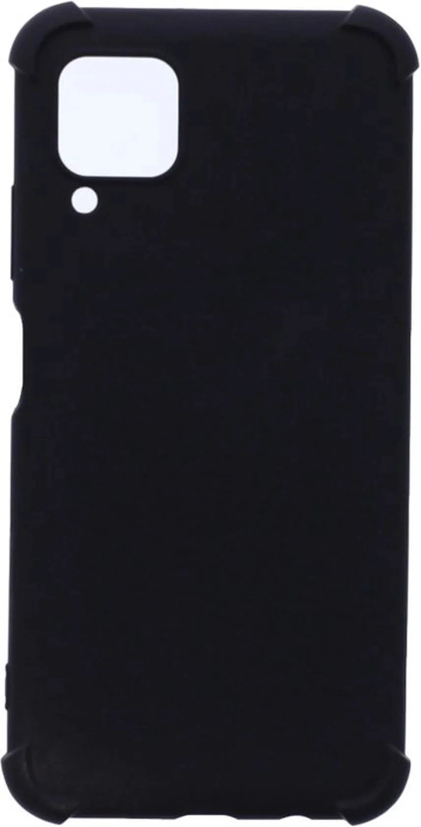 Huawei P40 Lite Hoesjes – Siliconen Backcover – Schokbestendig Anti Shock – Zwart-Ilumina Benelux