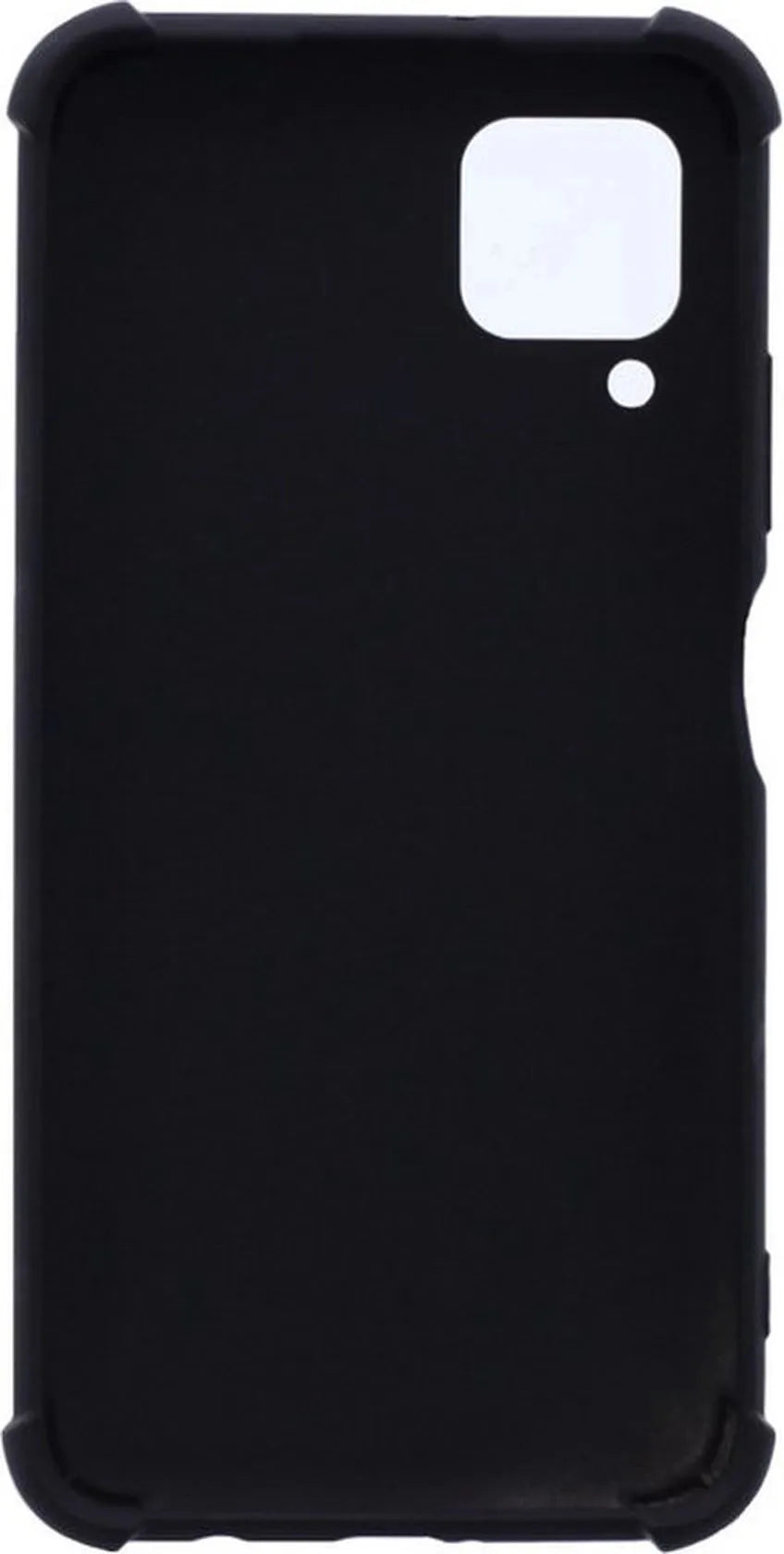 Huawei P40 Lite Hoesjes – Siliconen Backcover – Schokbestendig Anti Shock – Zwart-Ilumina Benelux