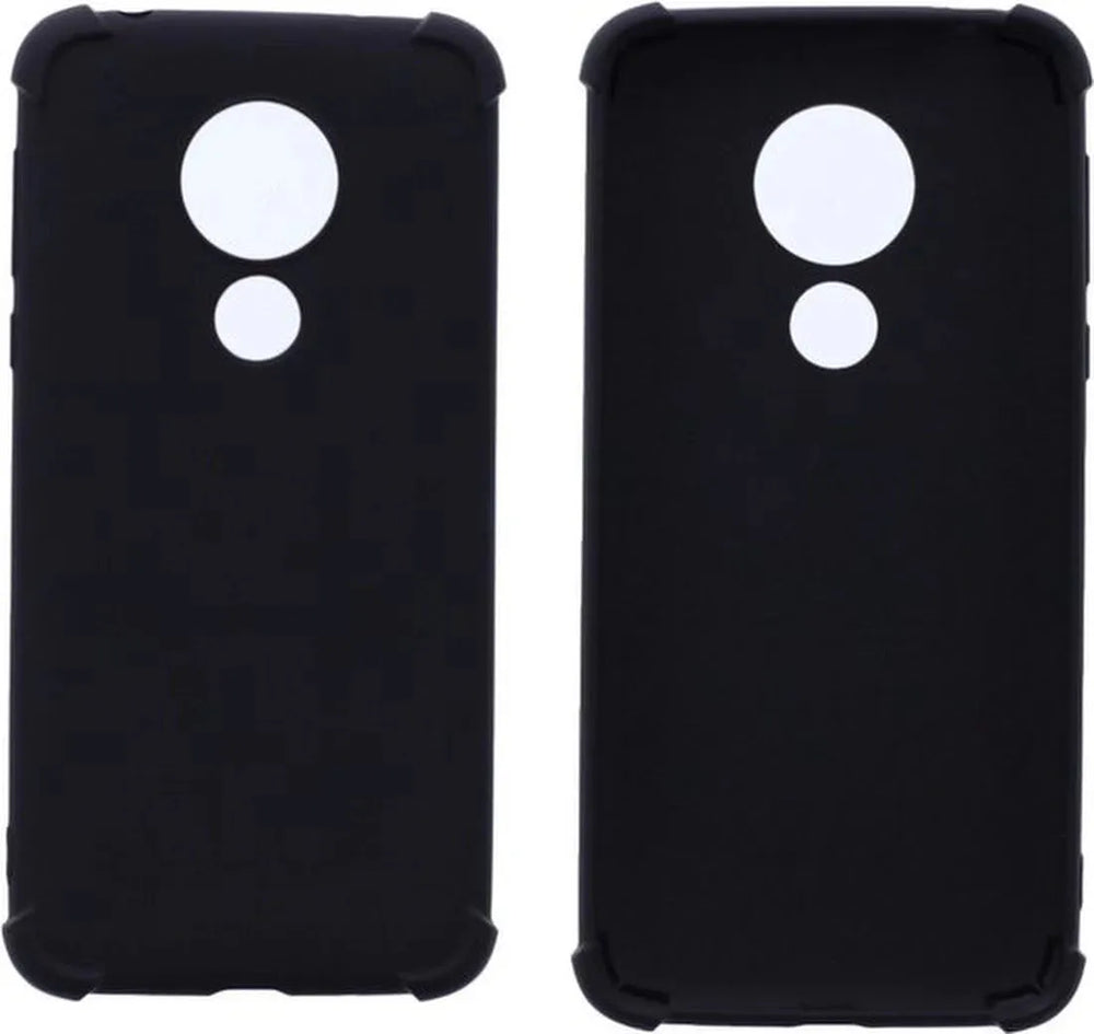 Motorola Moto G7 Power Hoesjes – Siliconen Backcover – Schokbestendig Anti Shock – Zwart-Ilumina Benelux
