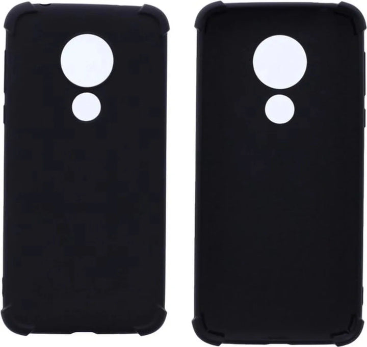 Motorola Moto G7 Power Hoesjes – Siliconen Backcover – Schokbestendig Anti Shock – Zwart-Ilumina Benelux