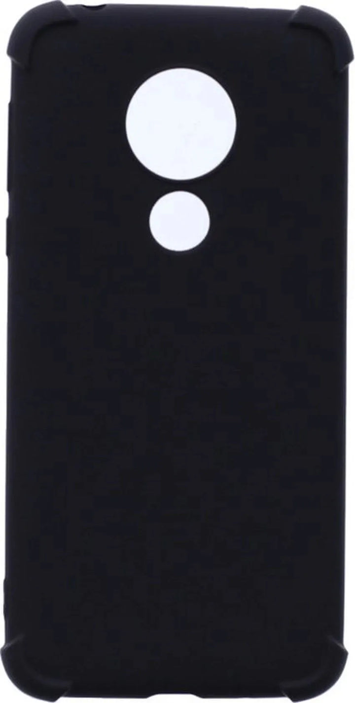 Motorola Moto G7 Power Hoesjes – Siliconen Backcover – Schokbestendig Anti Shock – Zwart-Ilumina Benelux