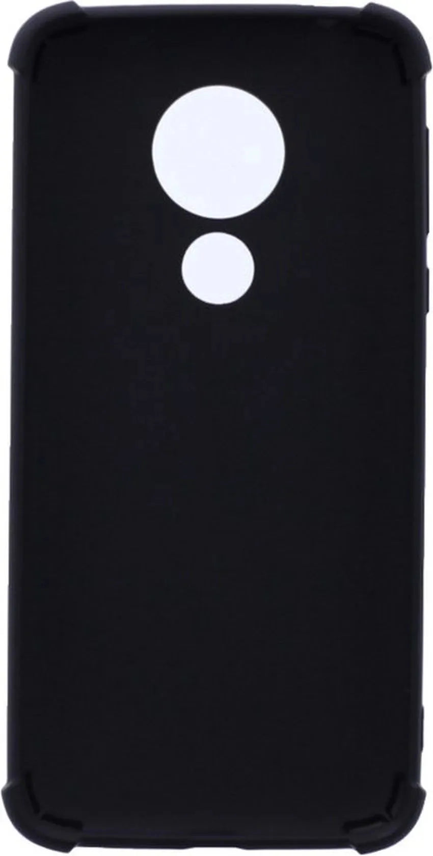 Motorola Moto G7 Power Hoesjes – Siliconen Backcover – Schokbestendig Anti Shock – Zwart-Ilumina Benelux