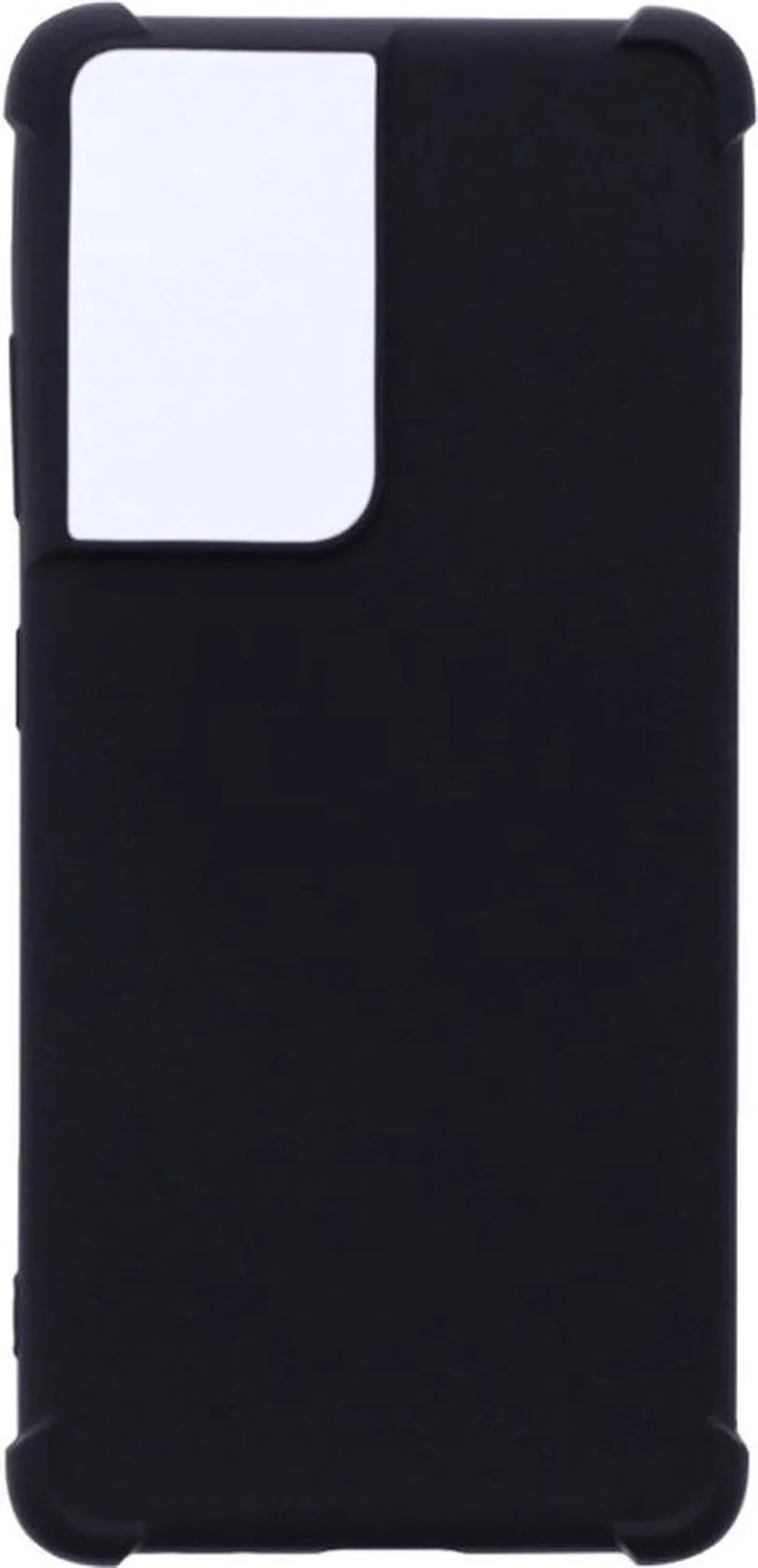 Samsung Galaxy S21 Ultra Hoesjes – Siliconen Backcover – Schokbestendig – Anti Shock – Zwart-Ilumina Benelux