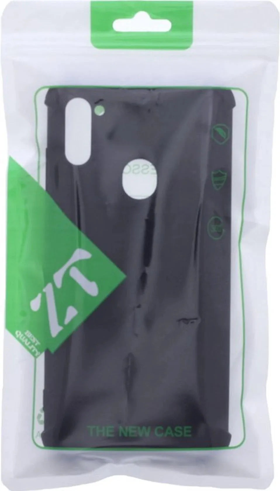 Samsung Galaxy A11 Hoesjes – Siliconen Backcover – Schokbestendig – Anti Shock – Zwart-Ilumina Benelux