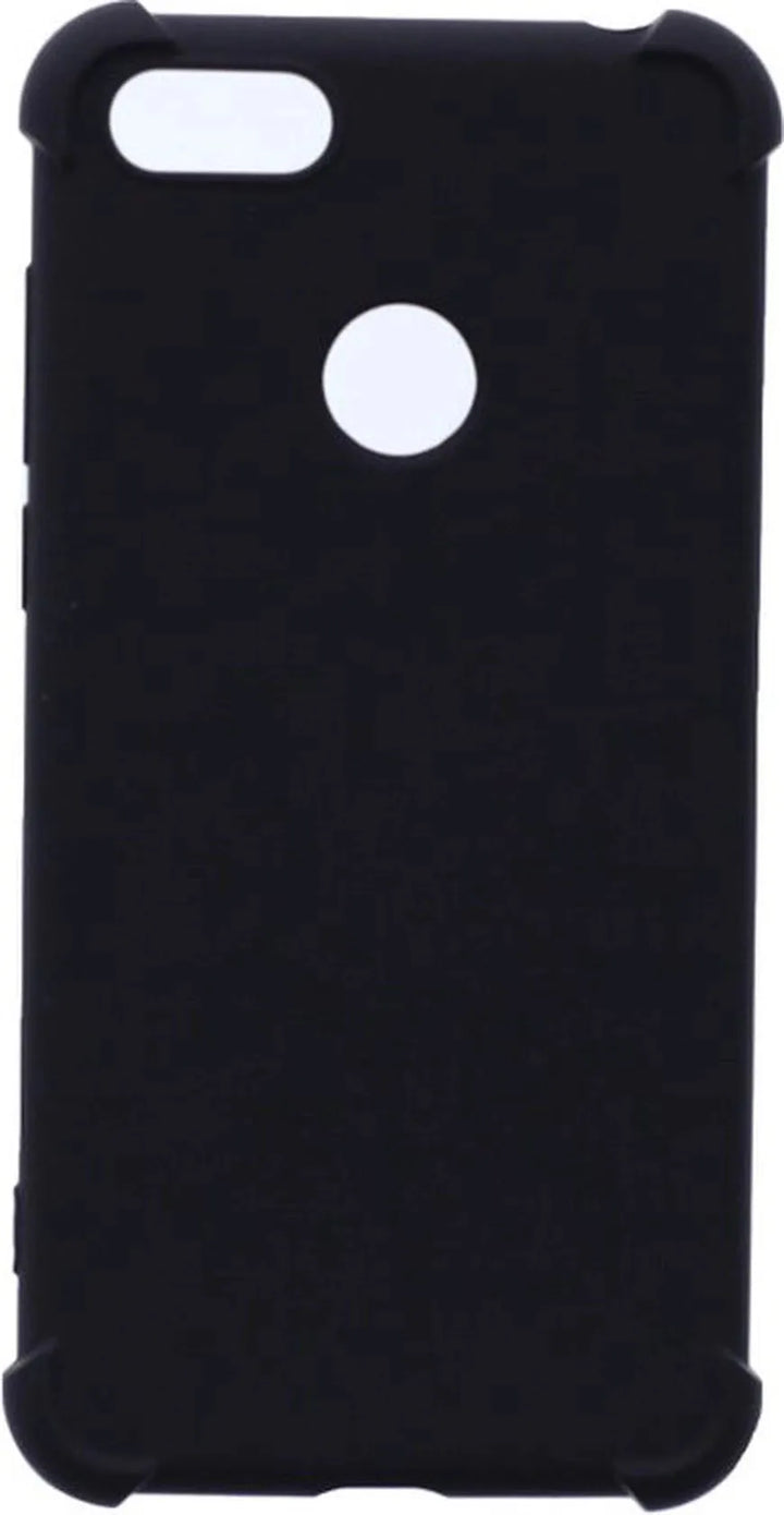 Motorola Moto E6 Play Hoesjes – Siliconen Backcover – Schokbestendig – Zwart-Ilumina Benelux