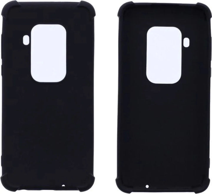 Motorola One Zoom Hoesjes – Siliconen Backcover – Schokbestendig Anti-Shock – Zwart-Ilumina Benelux