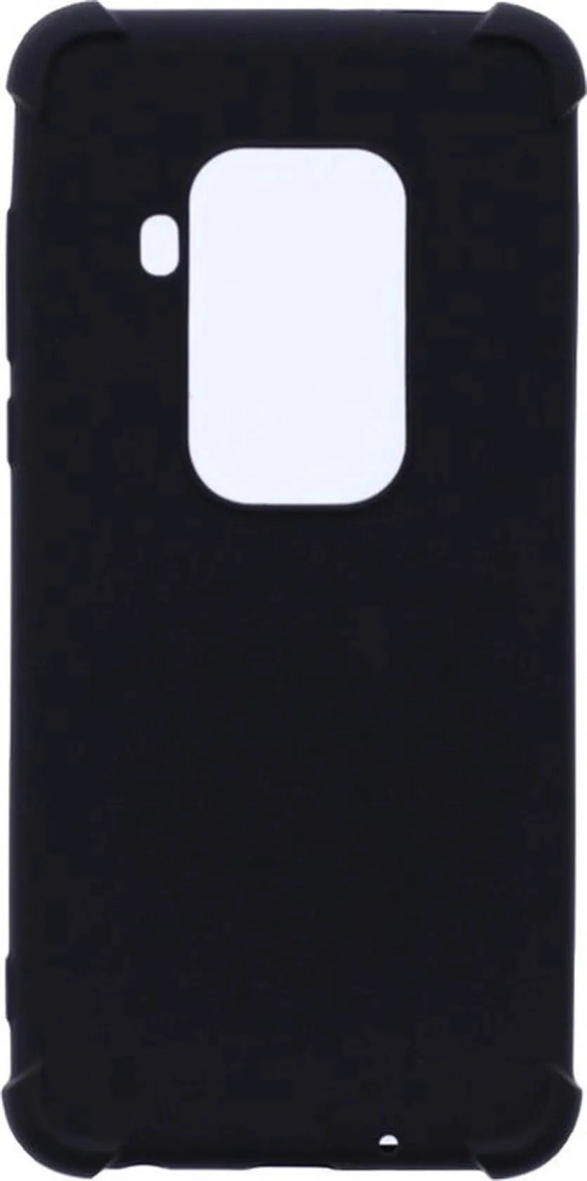Motorola One Zoom Hoesjes – Siliconen Backcover – Schokbestendig Anti-Shock – Zwart-Ilumina Benelux