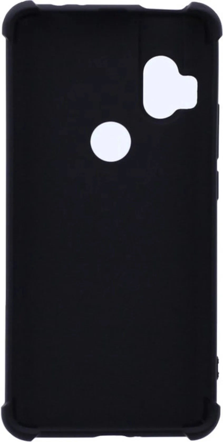 Motorola One Hyper Hoesjes – Siliconen Backcover – Schokbestendig – Anti Shock – Zwart-Ilumina Benelux
