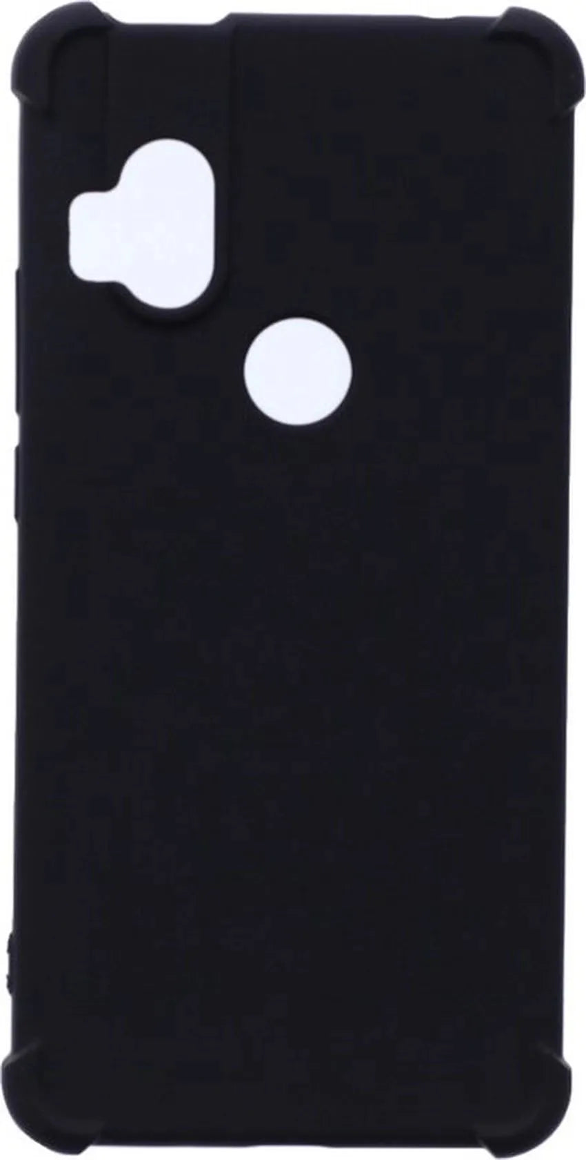 Motorola One Hyper Hoesjes – Siliconen Backcover – Schokbestendig – Anti Shock – Zwart-Ilumina Benelux