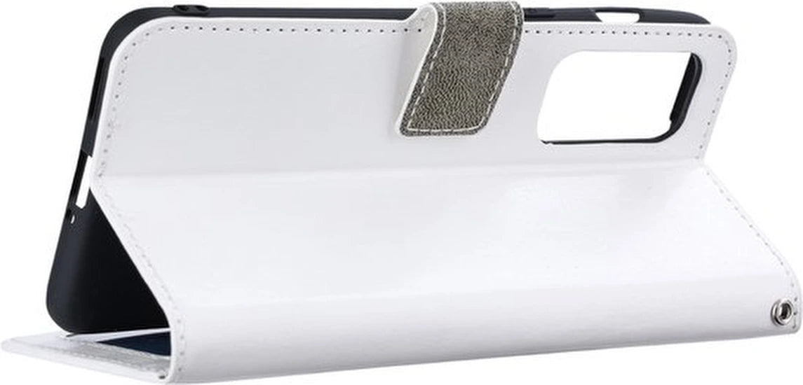 Samsung Galaxy A33 5G Hoesjes – Portemonnee Hoes – Magneetsluiting – 1x Gehard Glas Screenprotector – Wit