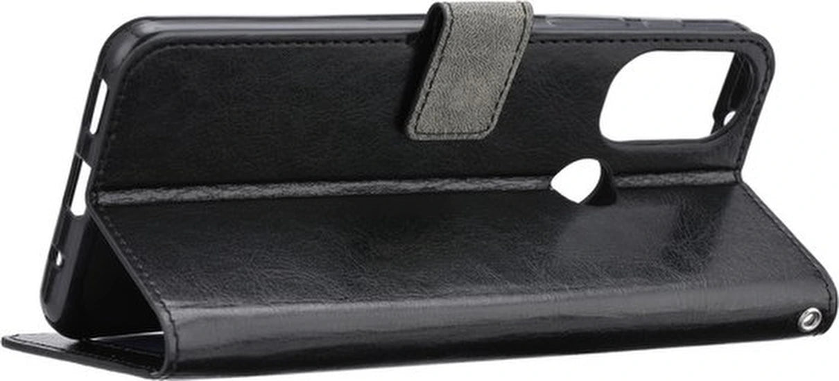 Motorola Moto G31/G41 Hoesjes – Portemonnee Hoes – Pasjeshouder – Magneetsluiting – Zwart