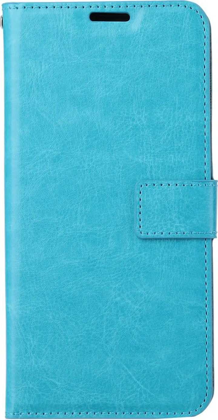 Motorola Moto G31 / G41 Hoesjes – Bookcase Portemonnee – Pasjeshouder – 3x Screenprotector – Turquoise-Ilumina Benelux