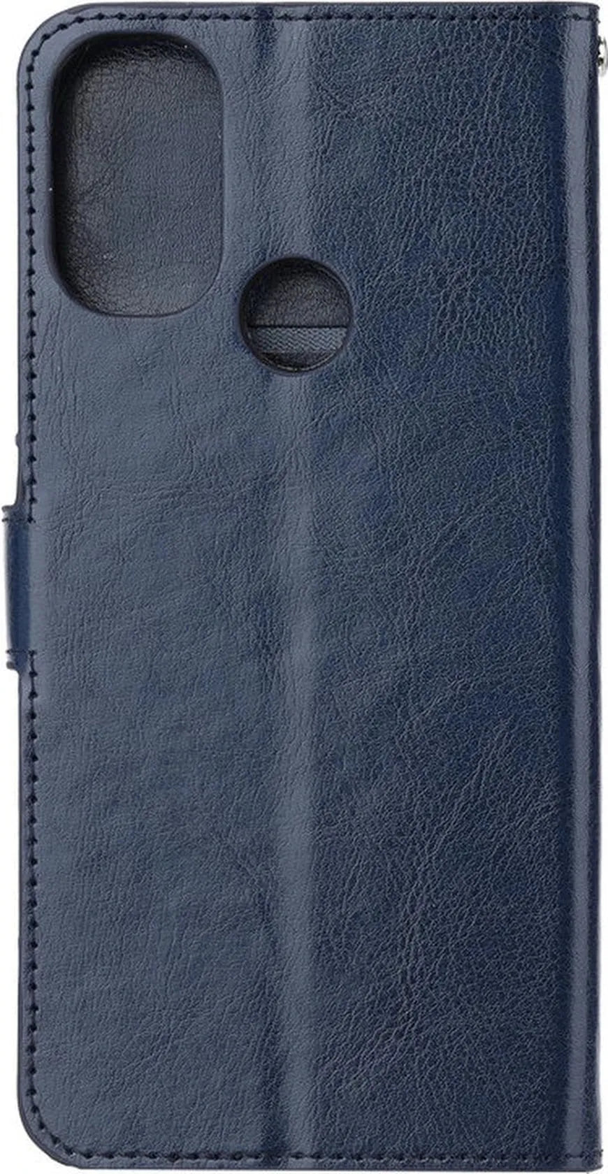 Motorola Moto G200 5G Hoesjes – Portemonnee Hoes – Bookcase – Pasjeshouder – Blauw-Ilumina Benelux