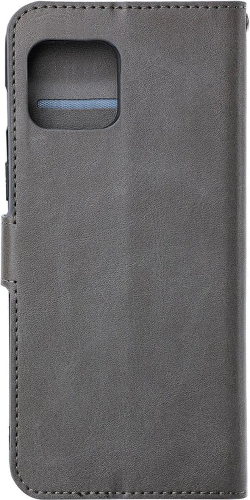 Xiaomi Redmi Note 10 4G/10S Hoesjes – Bookcase Portemonnee – Magneetsluiting – 2x Screenprotector – Grijs-Ilumina Benelux