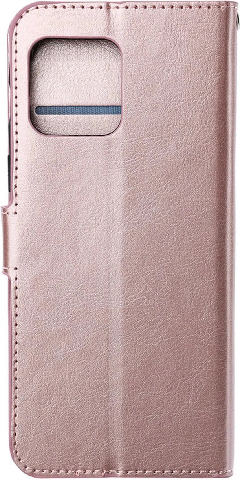 Xiaomi Redmi Note 10 5G Hoesjes – Portemonnee Bookcase – Magneetsluiting – 2x Screenprotector – Roségoud-Ilumina Benelux