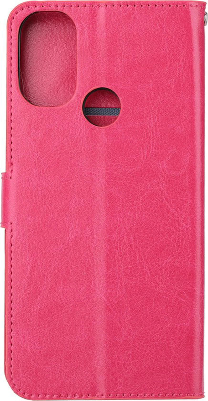 Motorola Moto G52/G82 Hoesjes – Portemonnee Bookcase – Pasjeshouder – 2x Screenprotector – Roze