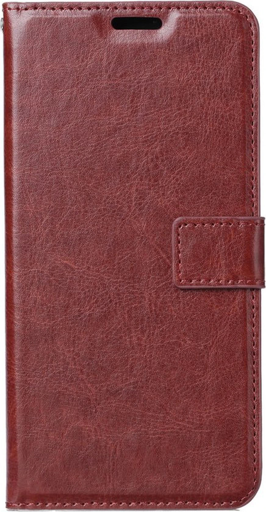 Samsung Galaxy S22 Hoesjes – Bookcase Portemonnee – Pasjeshouder – 3x Gehard Glas Screenprotector – Bruin