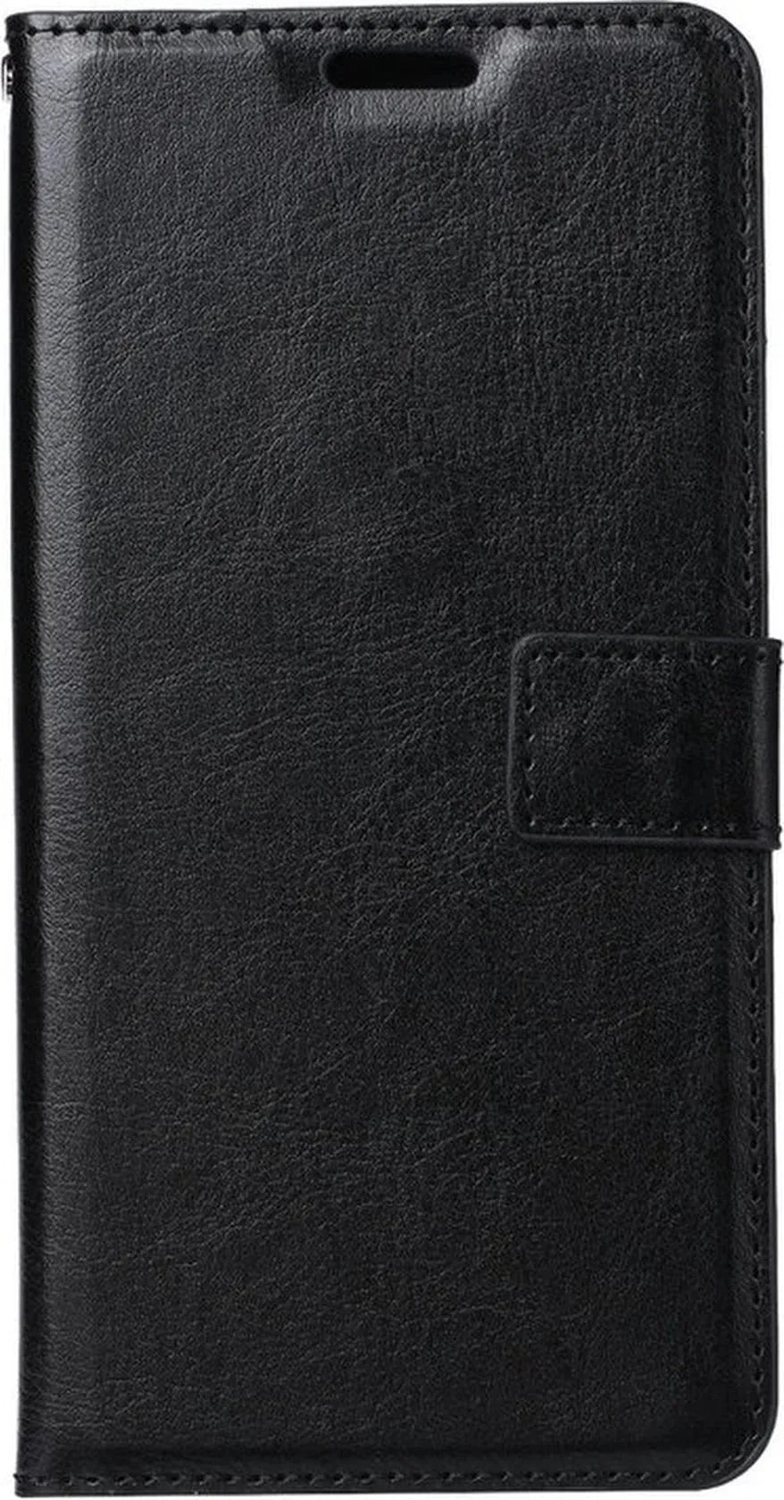 Samsung Galaxy S22 Plus Hoesjes – Portemonnee Hoes – Pasjeshouder – 2x Gehard Glas Screenprotector – Zwart-Ilumina Benelux