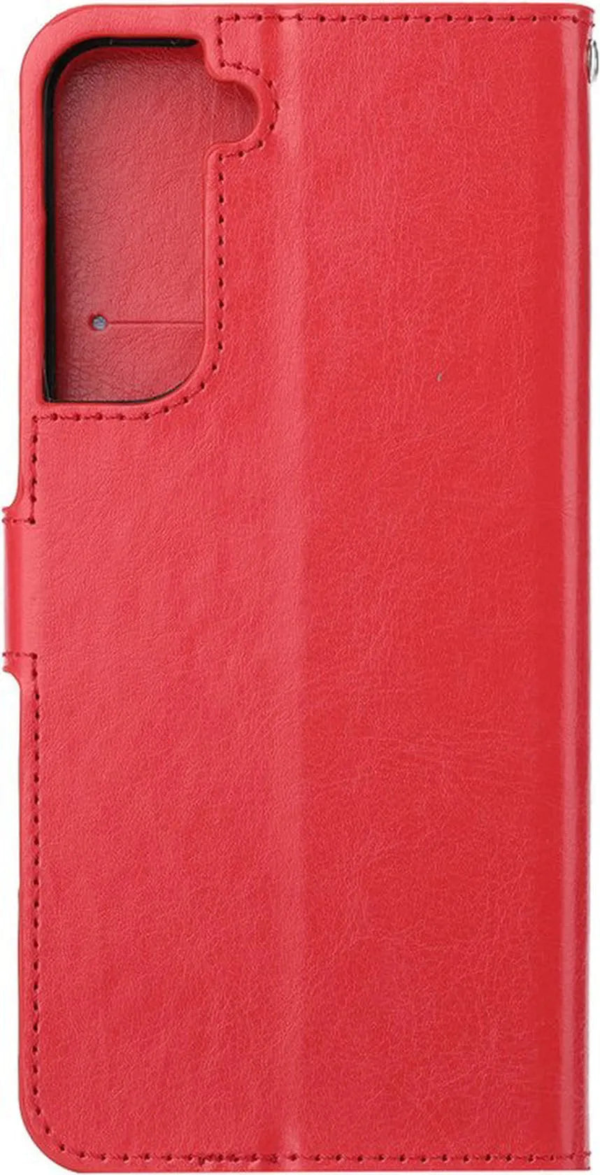 Samsung Galaxy S22 Plus Hoesjes – Portemonnee Hoes – 2x Gehard Glas Screenprotector – Magneetsluiting – Rood-Ilumina Benelux