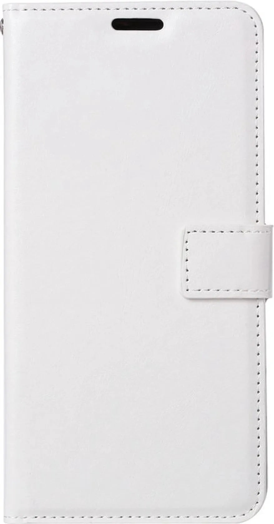 Samsung Galaxy S22 Plus Hoesjes – Portemonnee Hoes – Pasjeshouder – Magneetsluiting – Wit-Ilumina Benelux