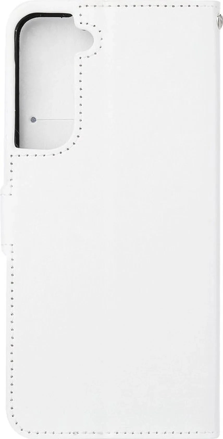 Samsung Galaxy S22 Plus Hoesjes – Portemonnee Hoes – Pasjeshouder – 2x Gehard Glas Screenprotector – Wit-Ilumina Benelux