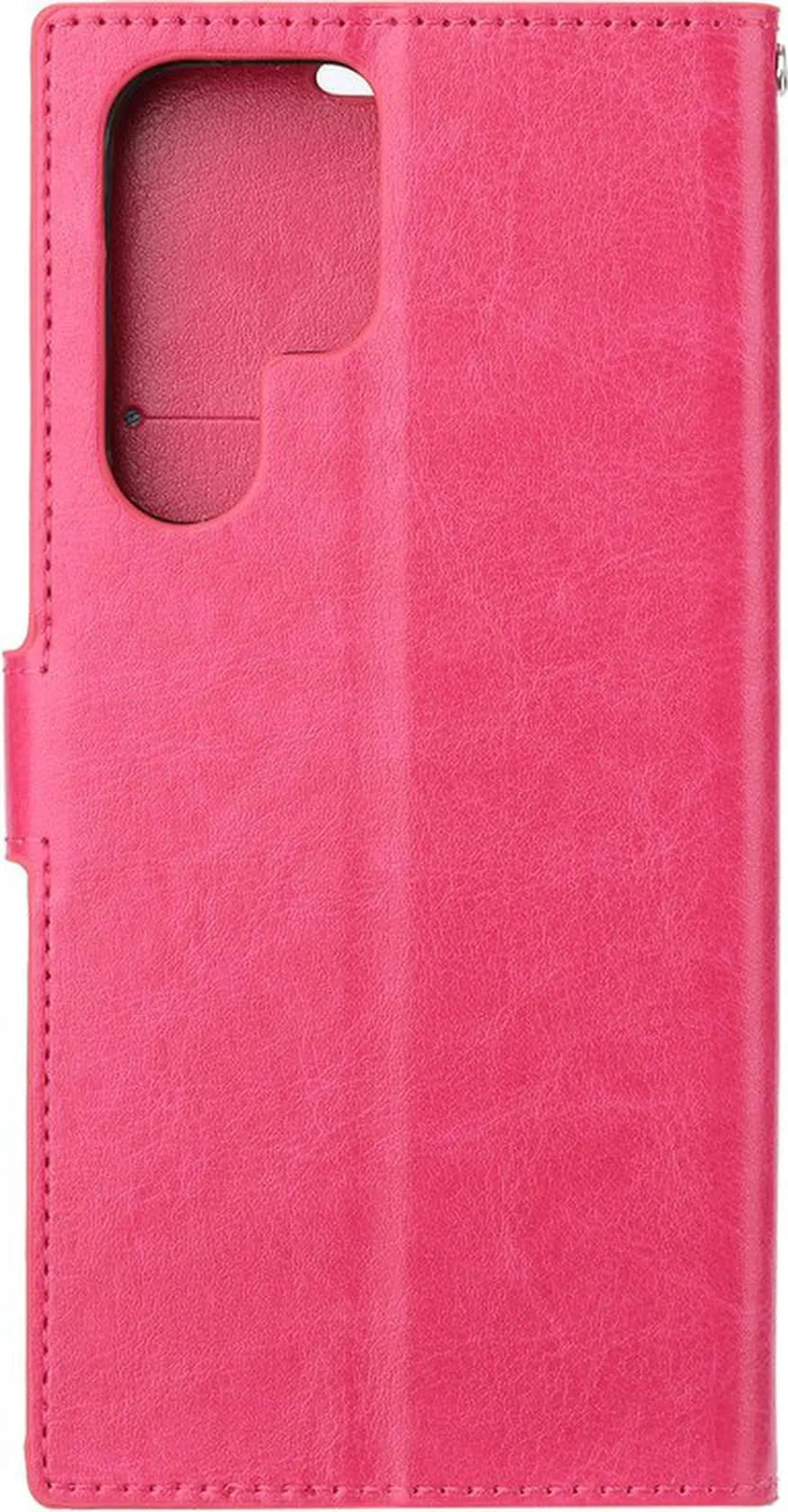 Samsung Galaxy S22 Ultra Hoesjes – Portemonnee Hoes – Magneetsluiting – 1x Gehard Glas Screenprotector – Roze-Ilumina Benelux