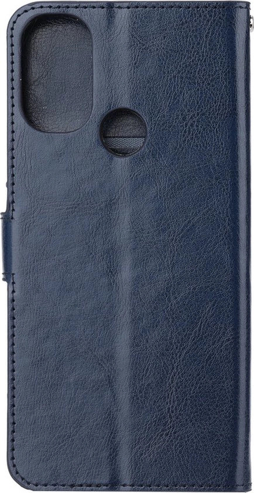 Motorola Moto G10/G20/G30 Hoesjes – Portemonnee Hoes – Pasjeshouder – Magneetsluiting – Blauw