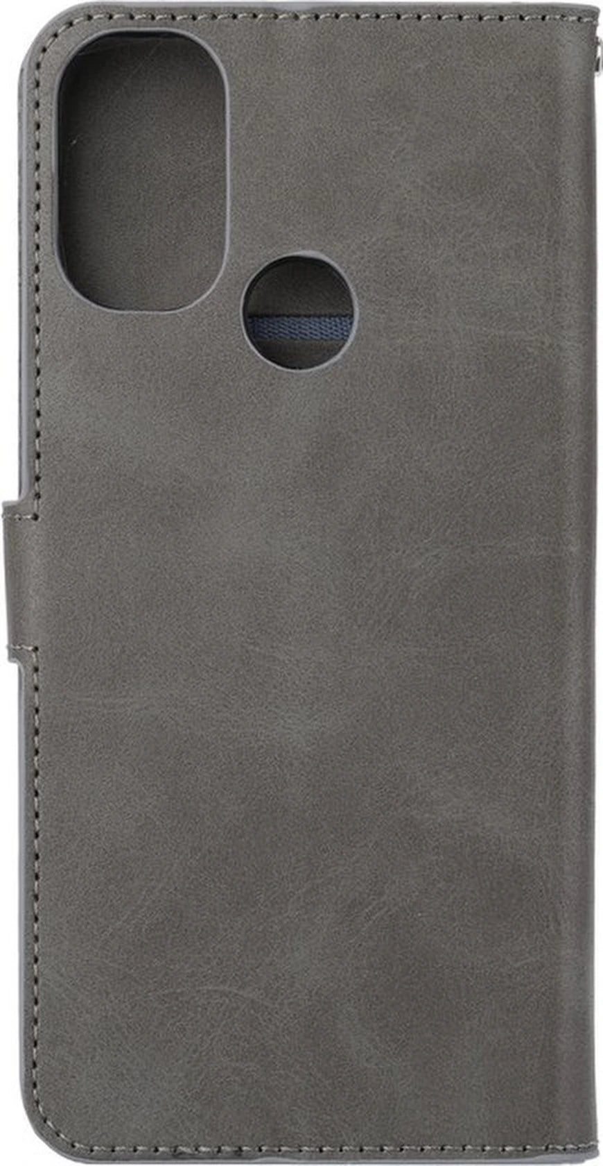 Motorola Moto G10/G20/G30 Hoesjes – Portemonnee Bookcase – Magneetsluiting – Inclusief Screenprotector – Grijs