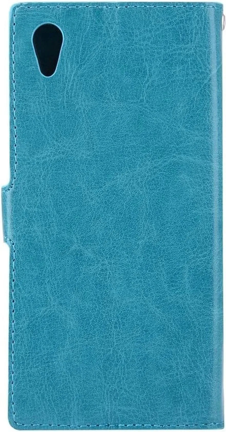 Sony Xperia L1 Hoesjes – Portemonnee Hoes – Pasjeshouder – Magneetsluiting – Turquoise-Ilumina Benelux