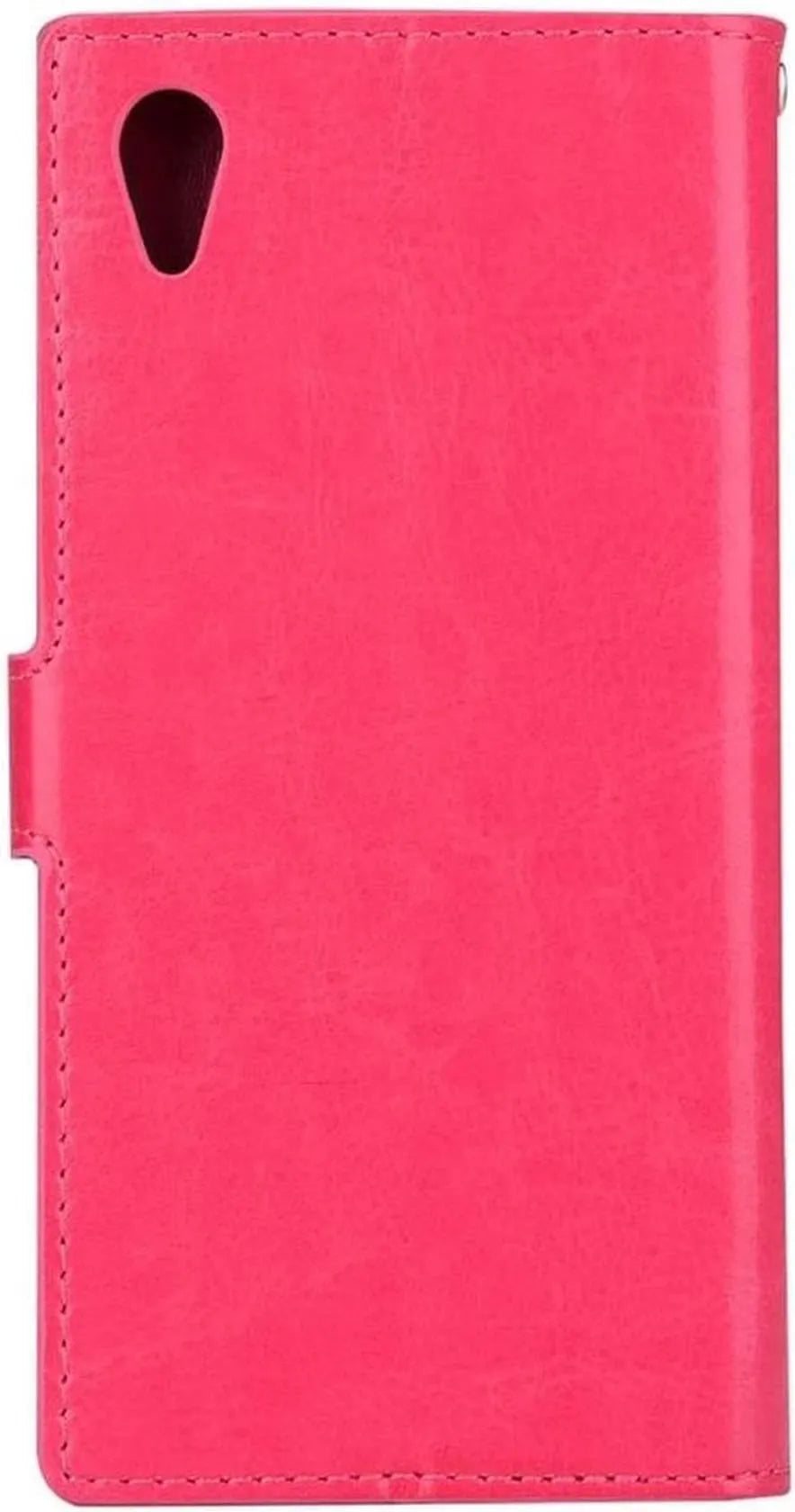 Sony Xperia L1 Hoesjes – Portemonnee Hoes – Pasjeshouder – Inclusief Screenprotector – Roze-Ilumina Benelux