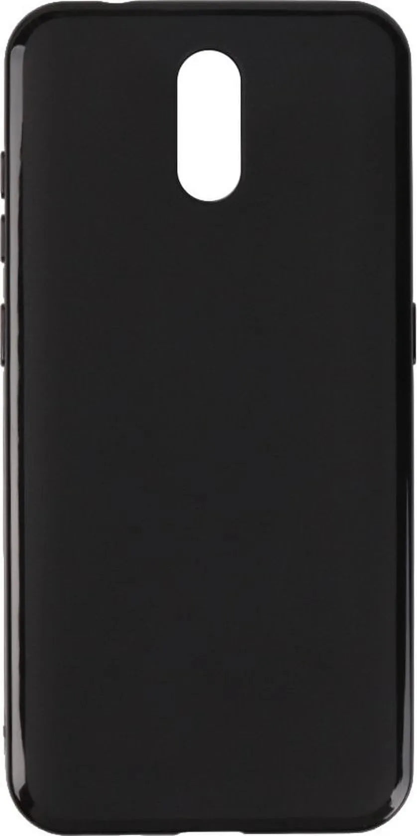 Nokia 2.3 Hoesjes – Siliconen Backcover – Schokbestendig – Inclusief Gehard Glas Screenprotector – Zwart-Ilumina Benelux