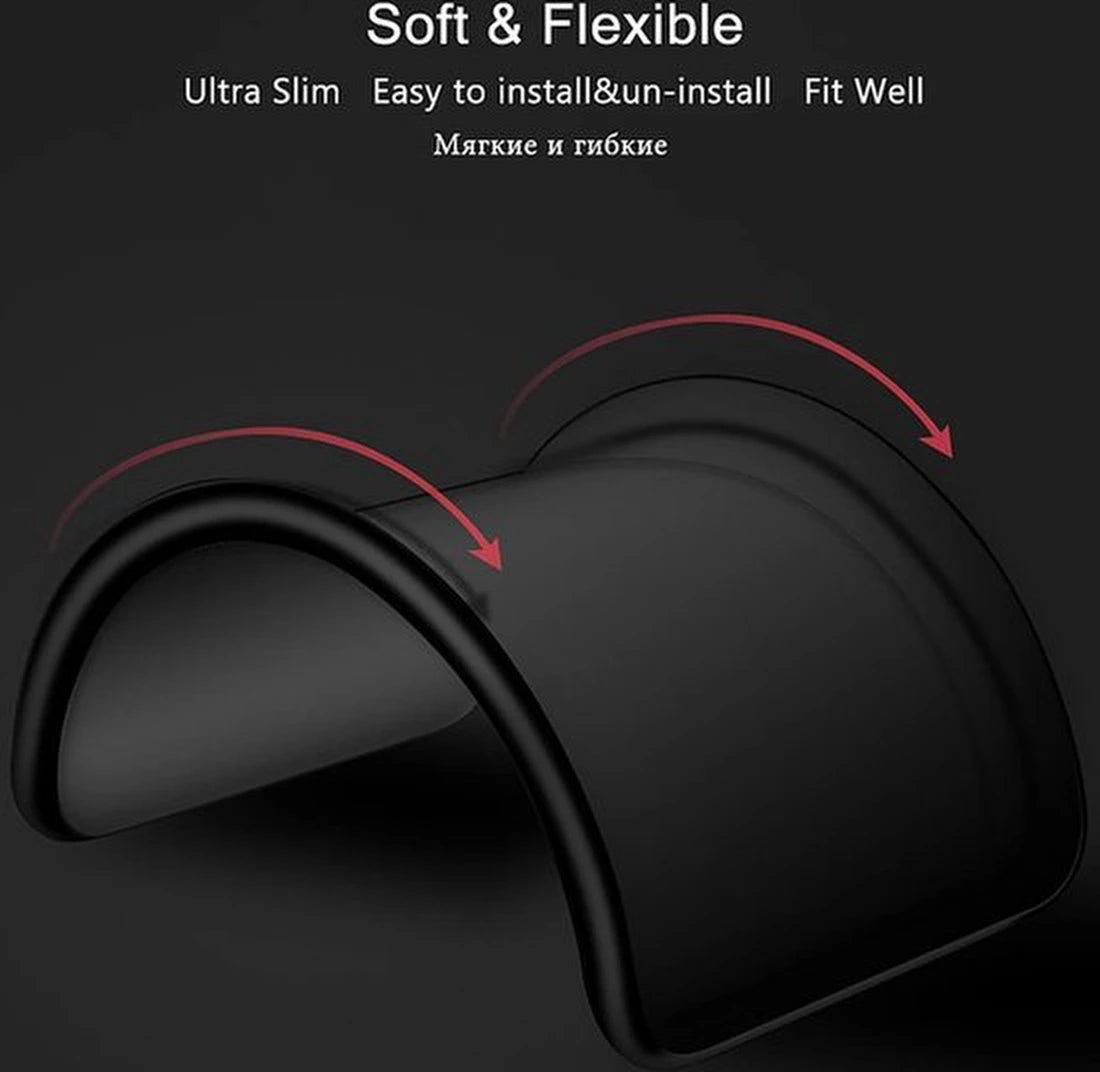 Motorola Moto G31/G41 Hoesjes – Siliconen Backcover – Schokbestendig – Inclusief 3x Screenprotector – Zwart