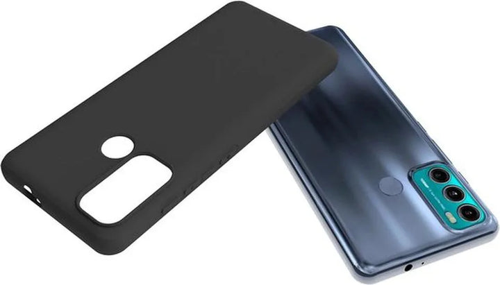 Motorola Moto G60s Hoesjes – Siliconen Backcover – Schokbestendig – Zwart-Ilumina Benelux