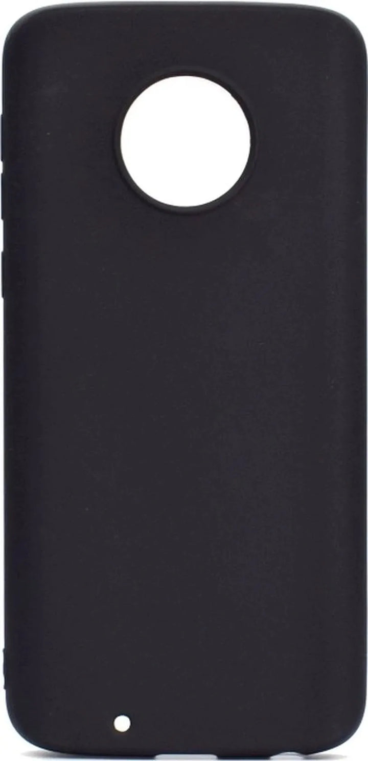 Motorola Moto G6 Hoesjes – Siliconen Backcover – Inclusief 2x Screenprotector – Zwart-Ilumina Benelux