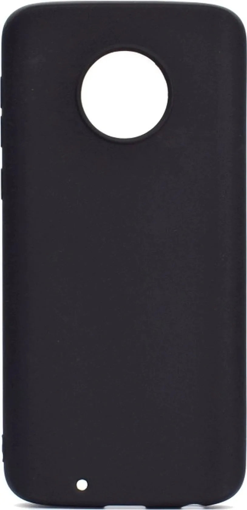 Motorola Moto G6 Plus Hoesjes – Siliconen Backcover – Inclusief 3x Screenprotector – Zwart-Ilumina Benelux