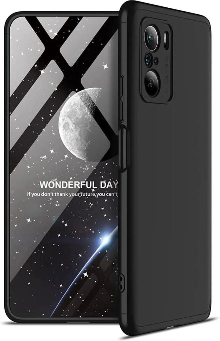 Xiaomi Poco F3 Hoesjes – Siliconen Backcover – Schokbestendig – Incl. 2x Screenprotector – Zwart-Ilumina Benelux