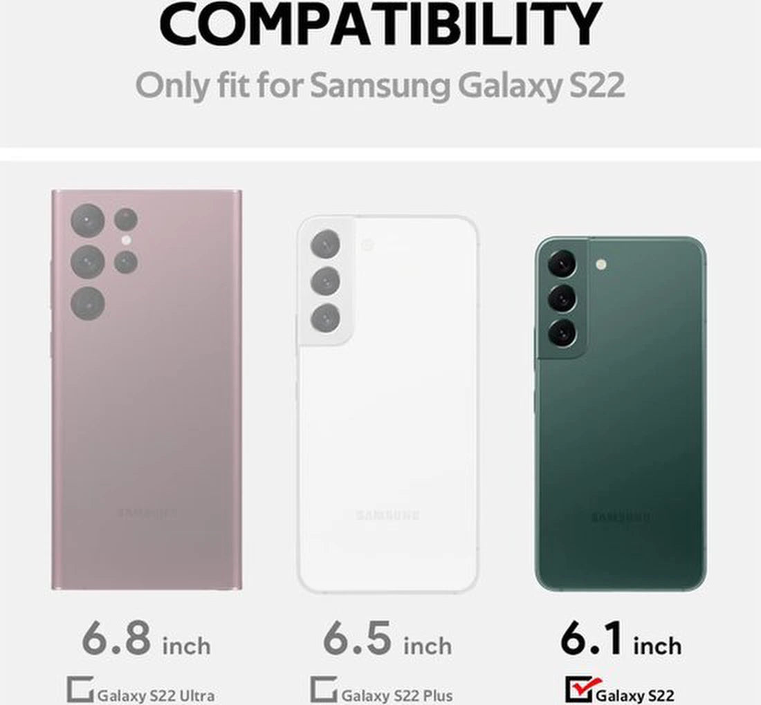 Samsung Galaxy S22 Hoesjes – Siliconen Backcover – Soft TPU – Transparant – Schokbestendig