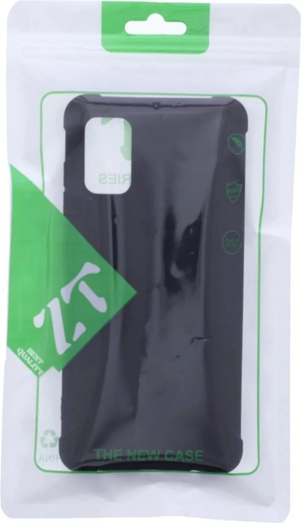 Samsung Galaxy A73 5G Hoesjes – Siliconen Backcover – Schokbestendig – Anti Shock – Zwart-Ilumina Benelux