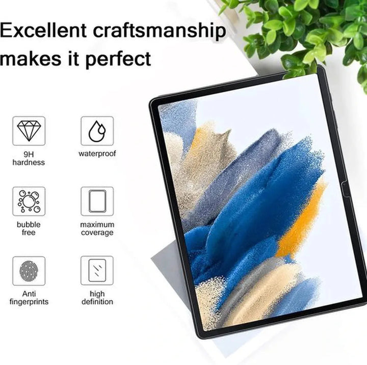 Screenprotector – Geschikt voor Samsung Galaxy Tab A8 10.5 (2021) – 3 Pack – Gehard Glas – Anti-kras-tabletscreenprotectors-Ilumina Benelux