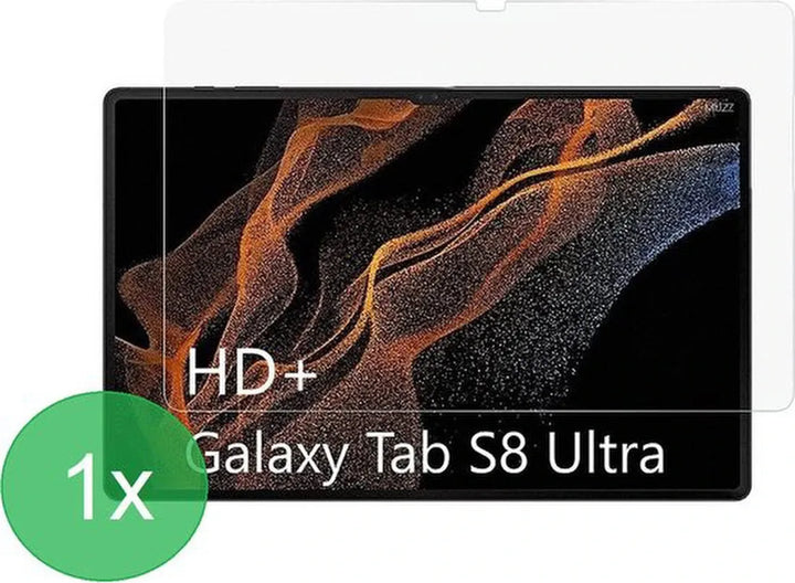 Screenprotector – Geschikt voor Samsung Galaxy Tab S8 Ultra – Gehard Glas – Anti-kras – Tempered Glas-tabletscreenprotectors-Ilumina Benelux