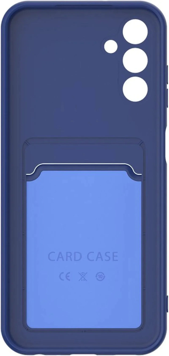 Samsung Galaxy A13 5G Hoesjes – Siliconen Backcover – Pasjeshouder – TPU – Blauw-Ilumina Benelux