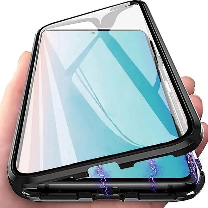 iPhone 14 Pro Hoesjes – Magnetische 360° Bescherming – Dubbelzijdige Screenprotector – Zwart-Ilumina Benelux