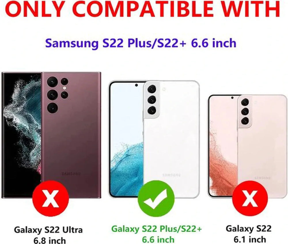Samsung Galaxy S22 Plus Hoesjes – Ring Armor Backcover – 360° Draaibare Standaard – Magneet – Zwart-Ilumina Benelux