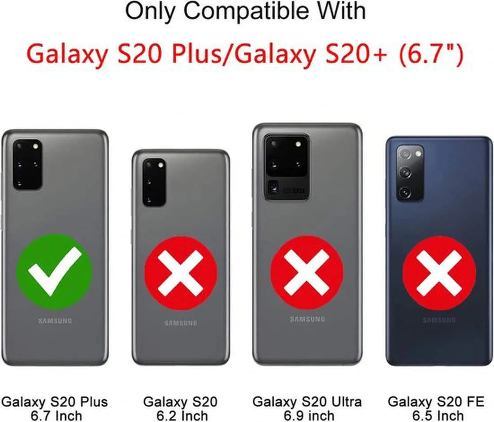 Samsung Galaxy S20 Plus Hoesjes – Ring Armor Backcover – 360° Draaibare Standaard – Magneet – Zilver-Ilumina Benelux