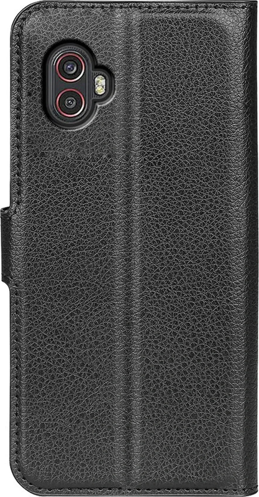 Samsung Galaxy Xcover6 Pro Hoesjes – Portemonnee Hoes – Magneetsluiting – Inclusief Gehard Glas Screenprotector – Roze-Ilumina Benelux