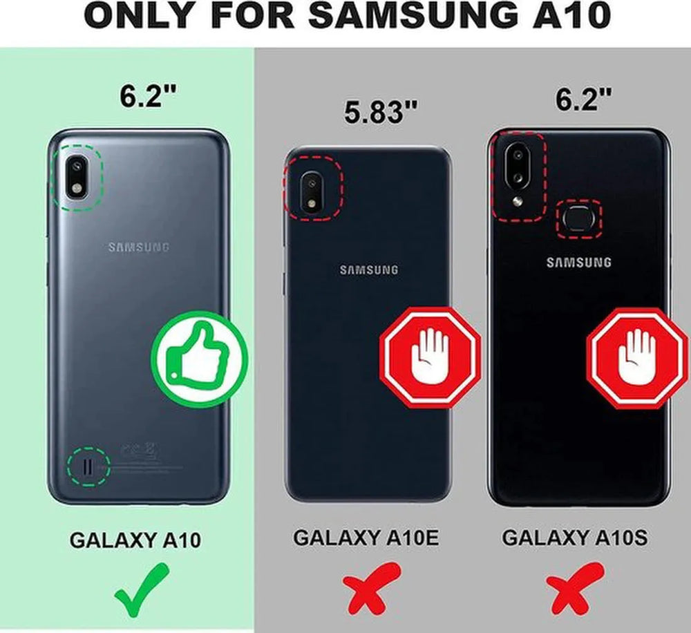 Samsung Galaxy A10 Hoesjes – Ring Armor Backcover – 360° Draaibare Standaard – Magneet – Goud-Ilumina Benelux