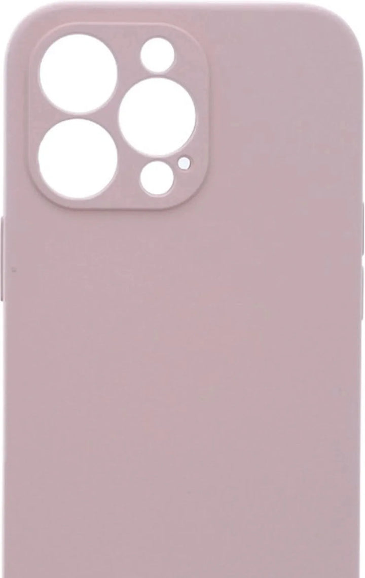 iPhone 11 Pro Max Hoesjes – Siliconen Backcover met Ketting – TPU – Beige-Ilumina Benelux