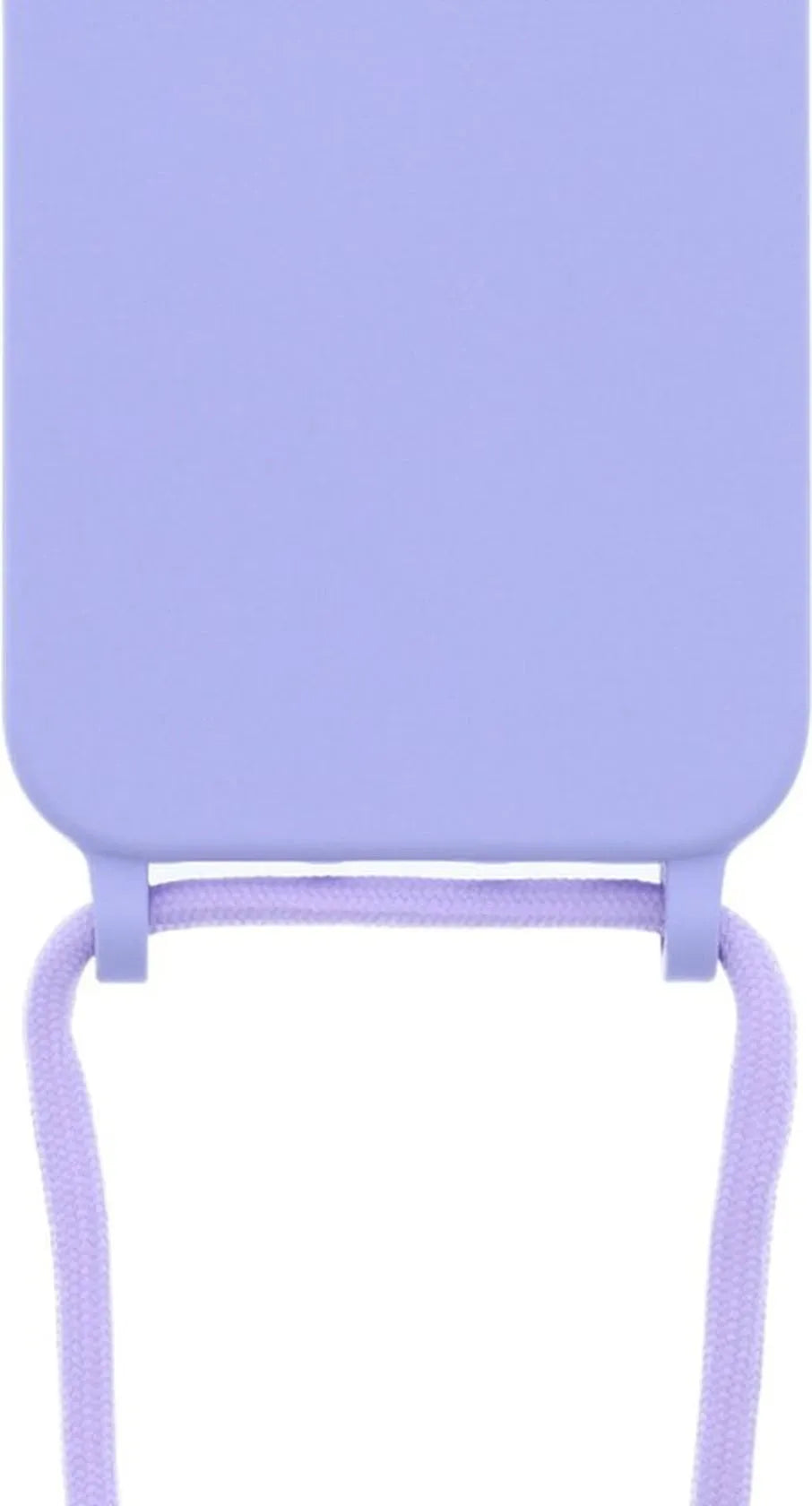 Samsung Galaxy S21+ Hoesjes – Siliconen Backcover met Ketting – TPU – Lila-Ilumina Benelux