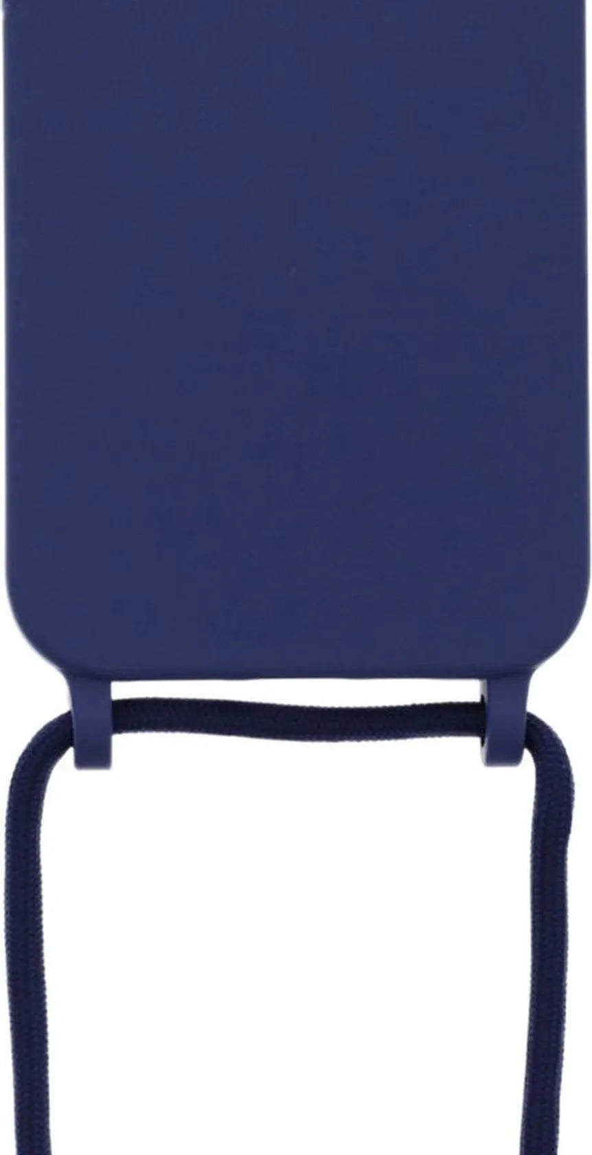 Xiaomi Redmi 10 2022 Hoesjes – Siliconen Backcover met Ketting – TPU – Schokbestendig – Blauw-Ilumina Benelux