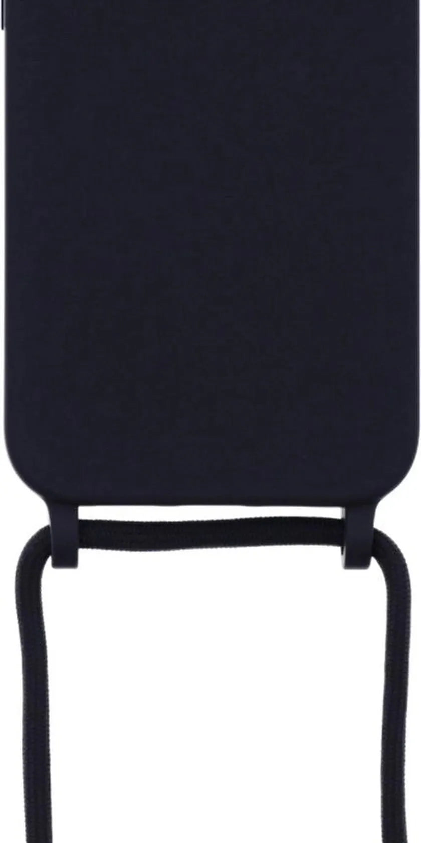 Xiaomi Redmi 10C Hoesjes – Siliconen Backcover met Ketting – TPU – Schokbestendig – Zwart-Ilumina Benelux